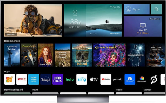 LG OLED evo 55″ 4K Smart TV – C2 Series | Pure Cinema, Smart AI