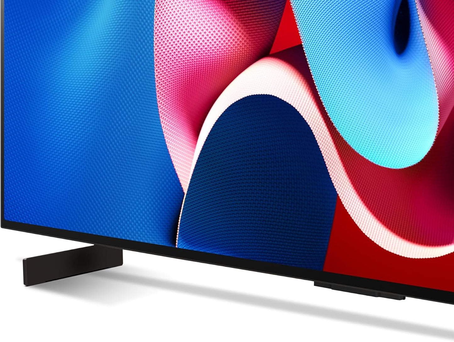 LG 42-Inch OLED evo C4 Smart TV 4K Processor Flat Screen with Magic Remote AI-Powered with Alexa Built-in (OLED42C4PUA, 2024)
