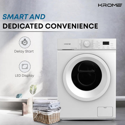 Krome  6 KG Front Load Washing Machine KR‑WFL60WSI