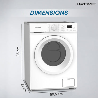 Krome  6 KG Front Load Washing Machine KR‑WFL60WSI