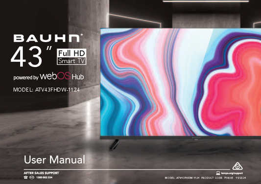 BAUHN 43 INCH UHD 4K SMART TV