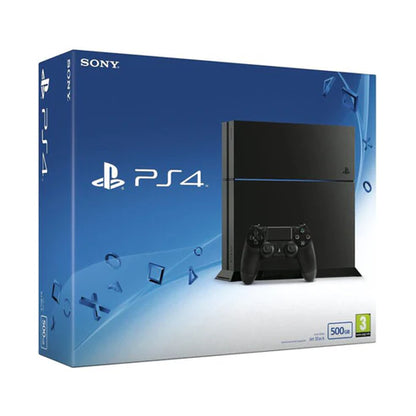 Sony PlayStation 4 - 500 GB, PS4 (CUH-1000A B01) with 2 Controller