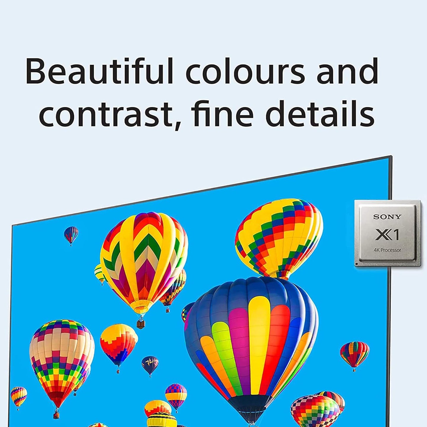 Sony 65 inch Smart Android TV - 4K, 65X80K