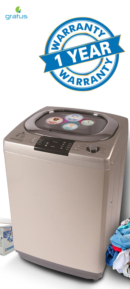 Gratus 22Kg Top Load Washing Machine, Model- GTW1351KCDX
