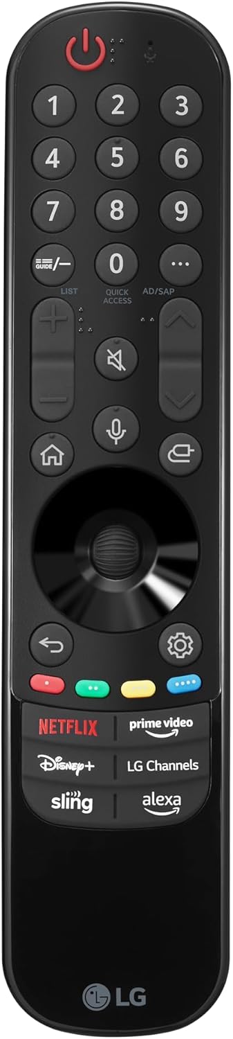 LG 42-Inch OLED evo C4 Smart TV 4K Processor Flat Screen with Magic Remote AI-Powered with Alexa Built-in (OLED42C4PUA, 2024)