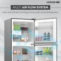 Krome 260L Gross Double Door Top Mounted Refrigerator KR‑RFF260SM