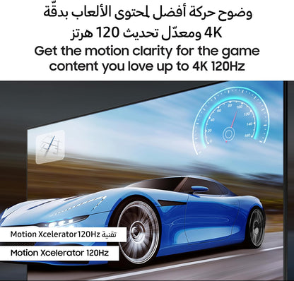 Samsung 98 Inch Crystal UHD TV, DU9000, 4K, Supersize Picture Enhancer, Motion Xcelerator 120Hz, Samsung TV Plus, Q-Symphony, Tizen Smart TV, UA98DU9000