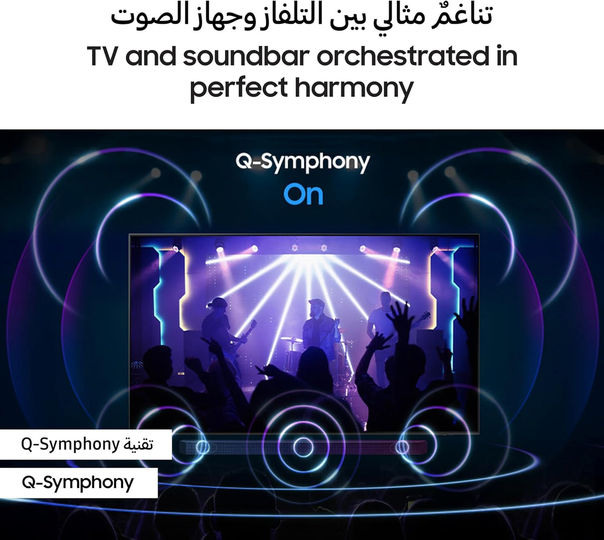 Samsung 98 Inch Crystal UHD TV, DU9000, 4K, Supersize Picture Enhancer, Motion Xcelerator 120Hz, Samsung TV Plus, Q-Symphony, Tizen Smart TV, UA98DU9000