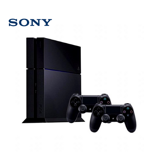 Sony PlayStation 4 - 500 GB, PS4 (CUH-1000A B01) with 2 Controller