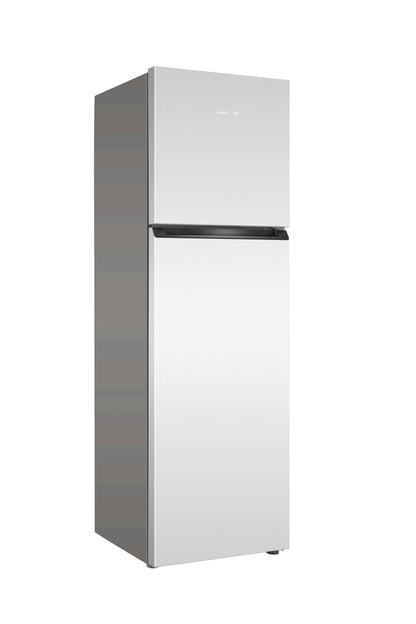 KROME 365L Top Mount Double Door Refrigerator – No Frost, Inverter Compressor, Silver – KR-RFF 480IM