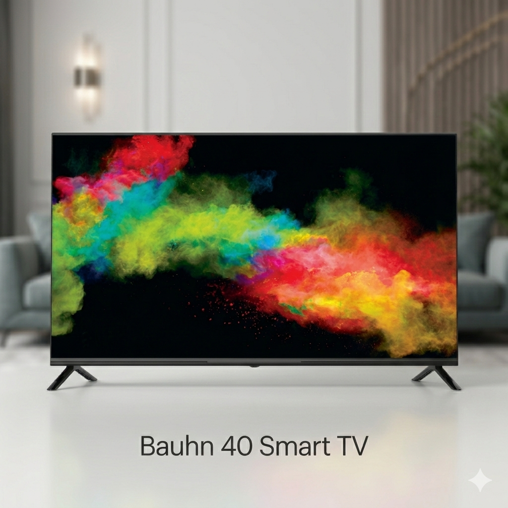 Bauhn 40 inch Smart TV, ATV40UHDW-0124