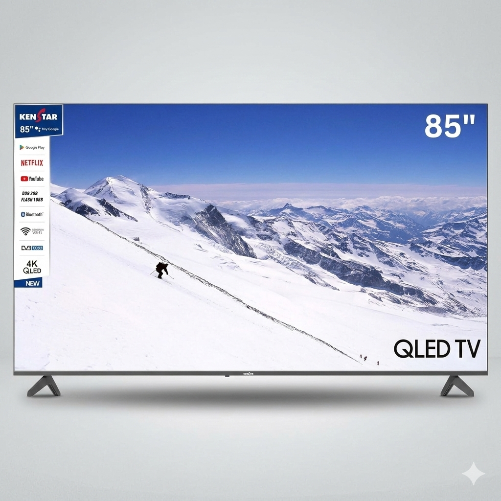 KENSTAR 85'' QLED Google TV Model