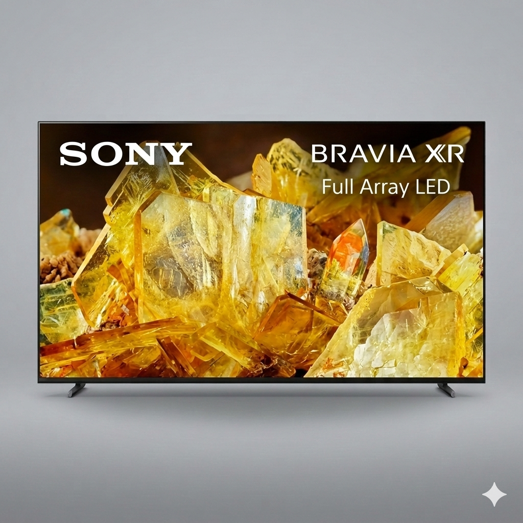 Sony 85” BRAVIA 4K Smart Google TV – Dolby Vision HDR, 120Hz | KD-85X90L