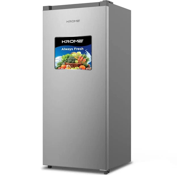 KROME 220L Single Door Refrigerator – KR‑RDC220H |