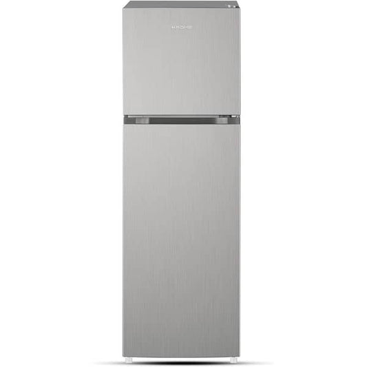 Krome Top Mount Refrigerator 330 Litres No-Frost – Silver | Model KR-RFF 330SM
