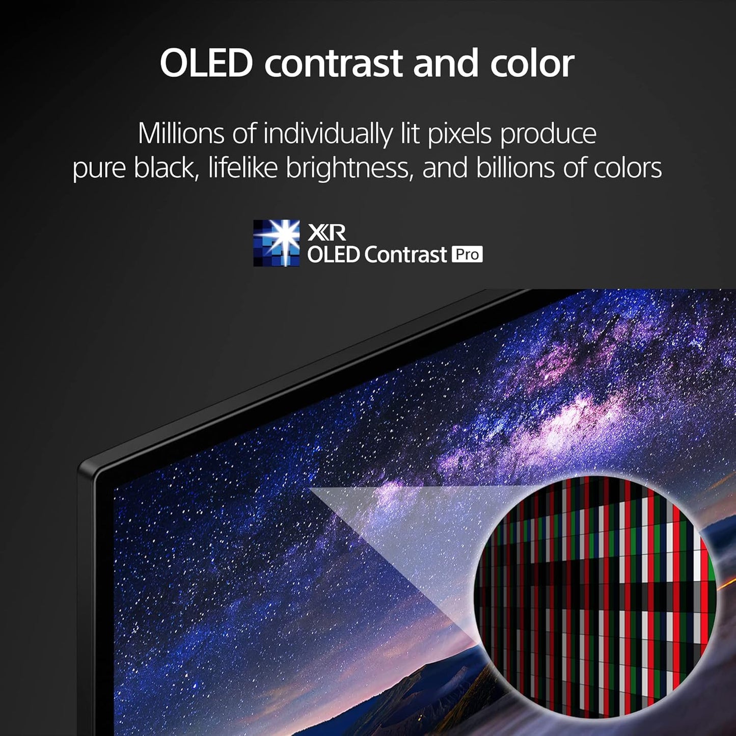 Sony 77" OLED 4K HDR _Google Smart TV – XR Processor, 120Hz