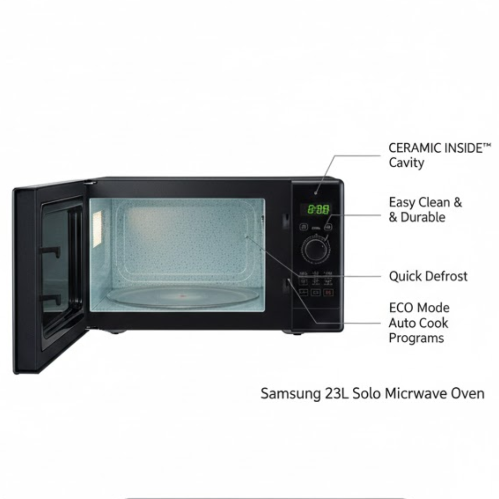Samsung 23L Solo Microwave Oven - Brand New