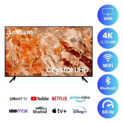 Samsung 50 inch Smart TV - 4K, 50AU7000