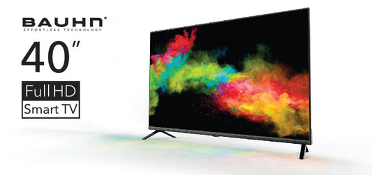 Bauhn 40 inch Smart TV, ATV40UHDW-0124