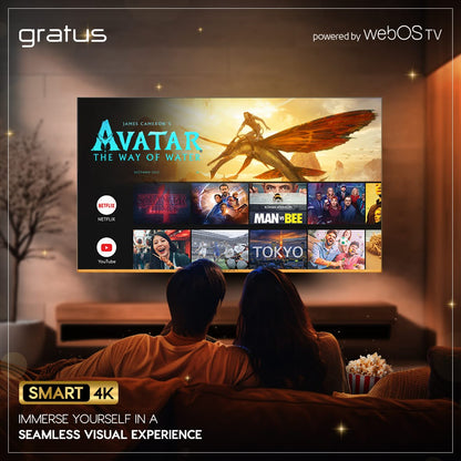 GRATUS 70” QLED 4K Smart TV – WebOS, ThinQ AI, Dolby Audio | LT70QW4K24H