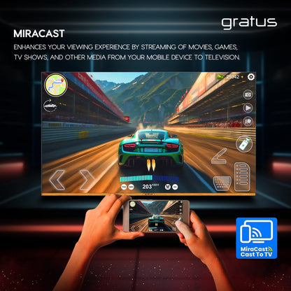 GRATUS 70” QLED 4K Smart TV – WebOS, ThinQ AI, Dolby Audio | LT70QW4K24H