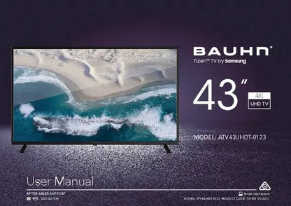 BAUHN 43 INCH UHD 4K SMART TV