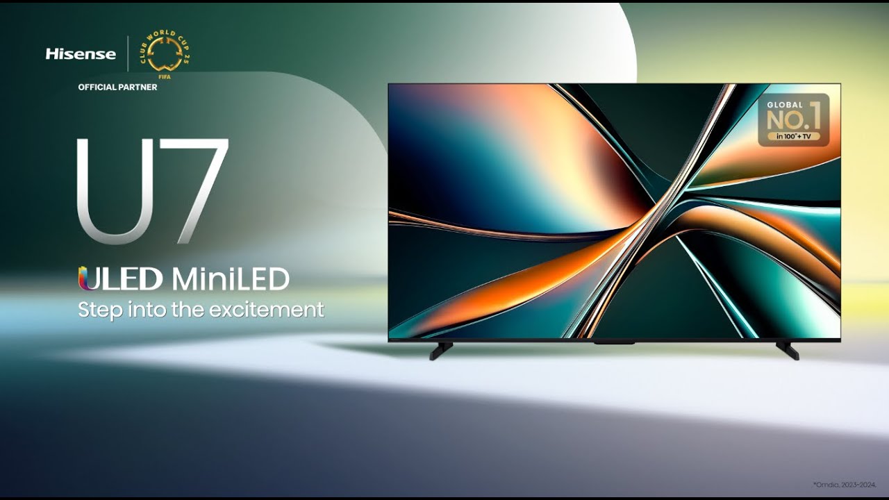 Hisense 75 inches ULED MINI LED 4K Smart TV, 75U7 _144HZ