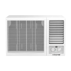 ❄️ KROME 1.5 Ton Window Air Conditioner 18000 BTU Rotary Compressor Cool Only White KR-AWR18ST3 1 Year Full 5 Years Compressor Warranty