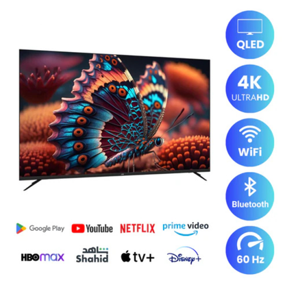 JVC 90 inch Edgeless Smart QLED TV - 4K, LT-90NQ7155